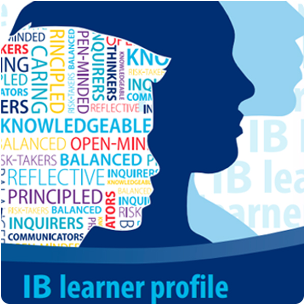 Blue clip Art of IB Learner Profile